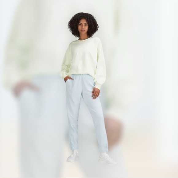 lululemon athletica Pants - NWOT Lululemon Brushed Softstreme Ribbed High-Rise Jogger
Powder Blue